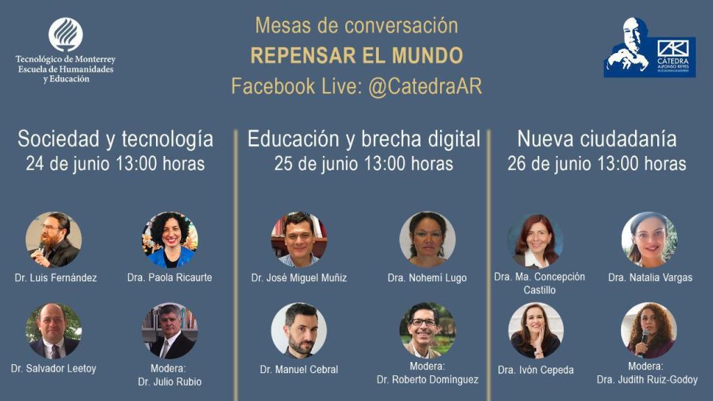 Mesas de conversación Repensar el mundo