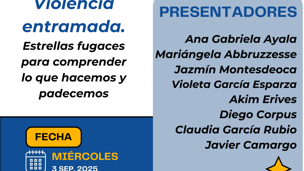 Presentación del libro Violencia entramada